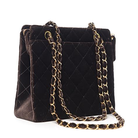 chanel quilted velvet bag|velvet Chanel bags for women.